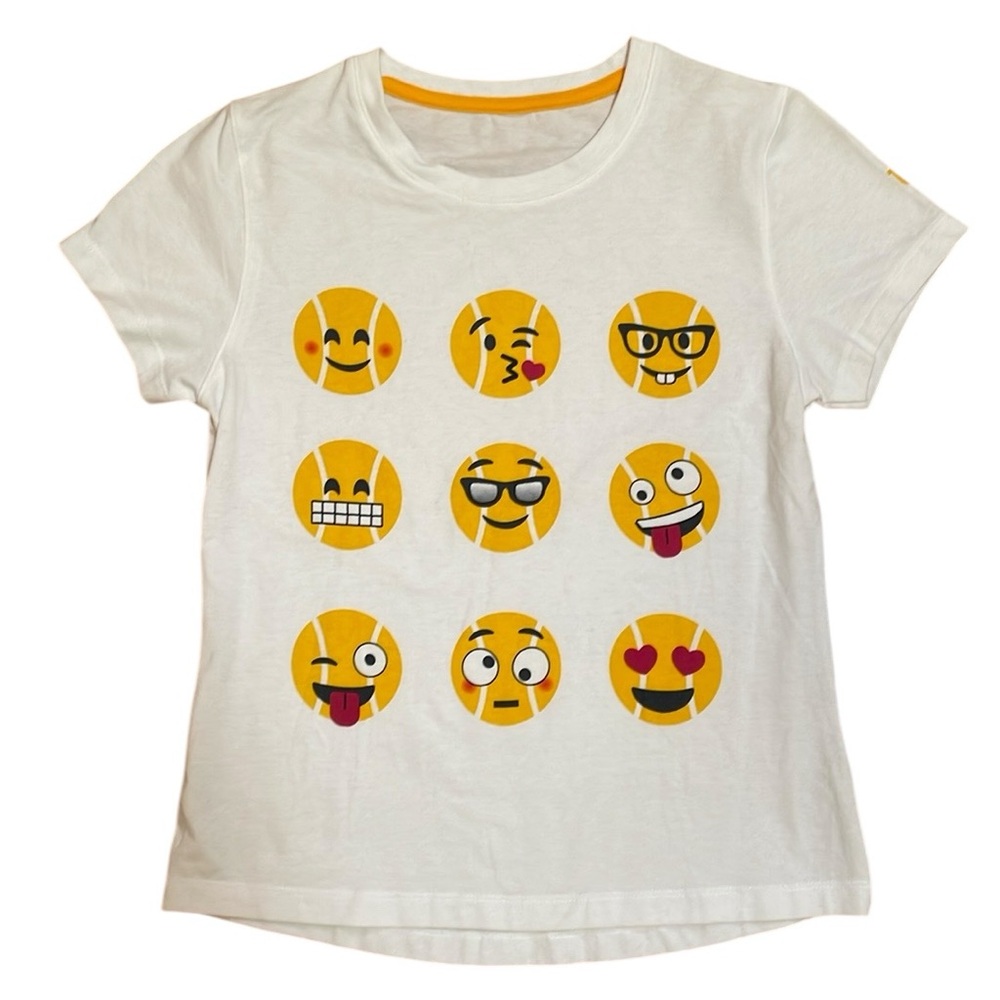 Wilson Girls Cute Tennis Smiley Face T-shirt